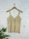 Crochet Tassel Vest Top