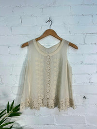 Crochet Sleeveless Top
