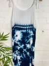 Tie Dye Strappy Long Dress