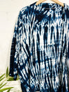 Tie Dye Long Sleeve Open Top