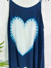 Tie Dye Long Vest Top