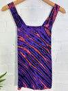 Tie Dye Strappy Vest Top