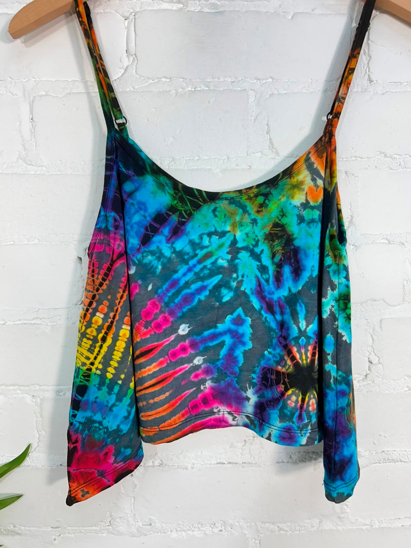 Tie Dye Cropped Vest