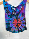 Tie Dye Cropped Vest