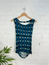 Tie Dye Slash Back Vest