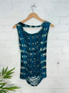Tie Dye Slash Back Vest