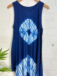 Tie Dye Sleeveless Dress