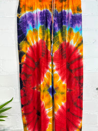 Multi Tie Dye Harem Trousers