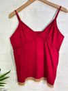 Strappy Vest With Trim