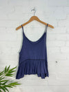 Peplum Strappy Vest