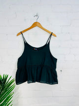 Peplum Strappy Vest
