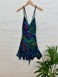 Tie Dye Strappy Sun Dress