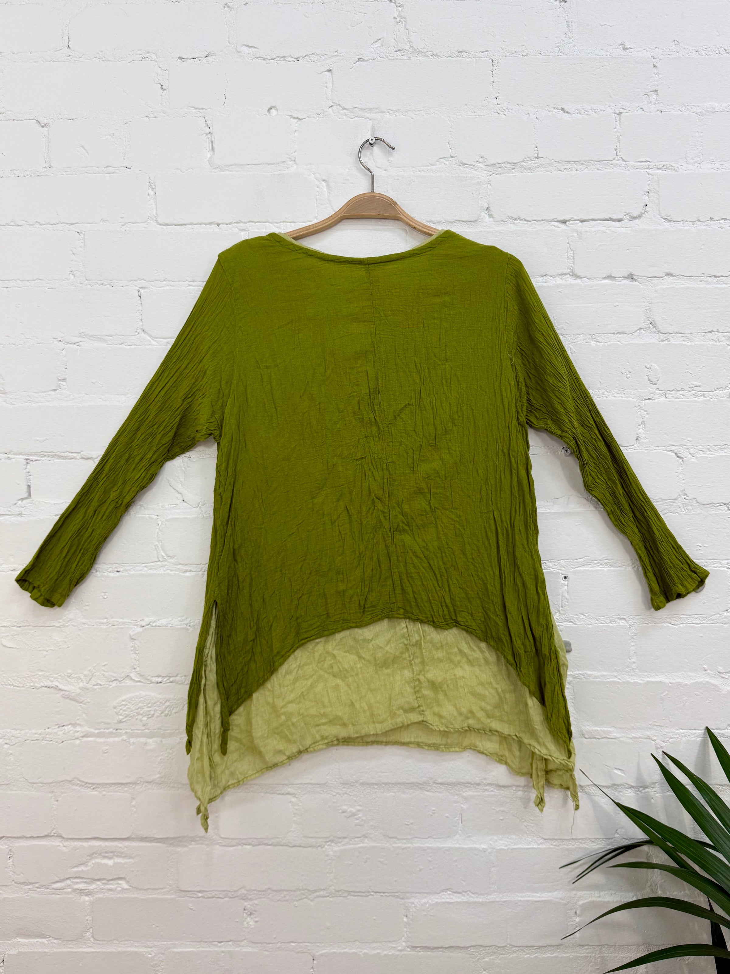 Layered Long Sleeve Top