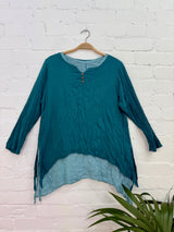 Layered Long Sleeve Top