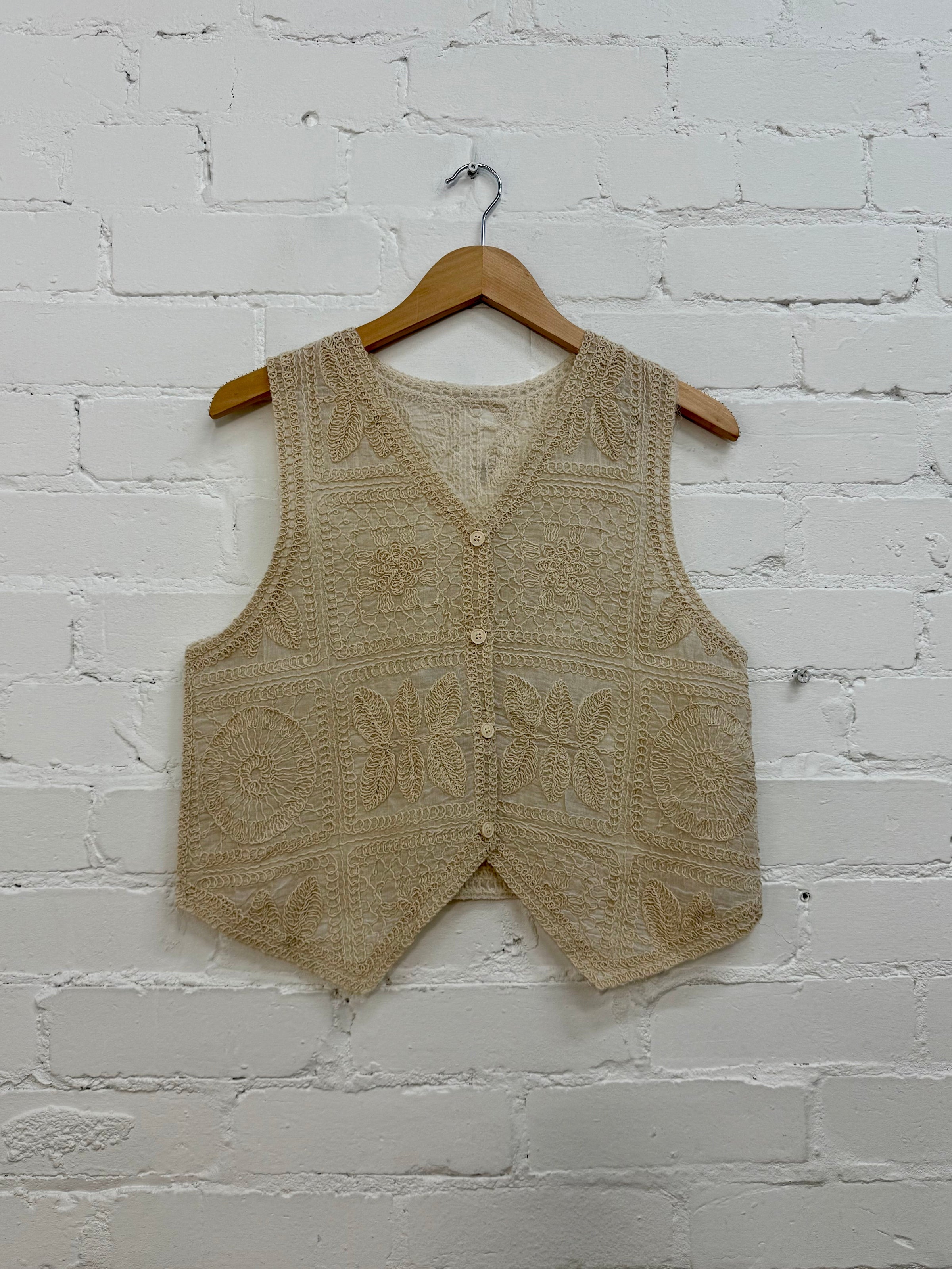 Embroidered Elegant Womens Waistcoat