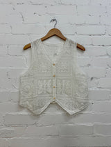 Embroidered Elegant Womens Waistcoat