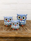 Set of Three Owls