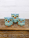 Set of Three Owls