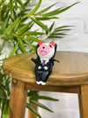 Dracula Cat Shelf Sitter