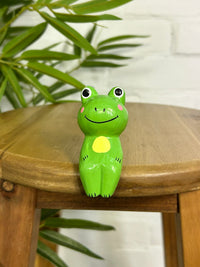 Frog Shelf Sitter