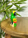 Tiny Perched Parrot