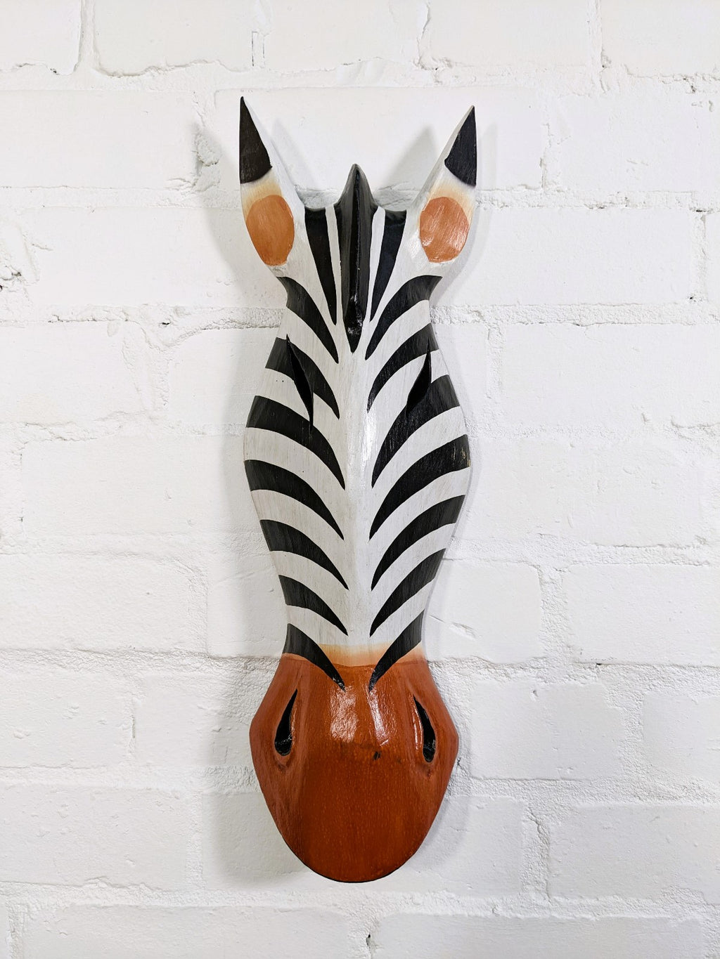 Zebra Mask Wall Hanging – Gringo Fairtrade