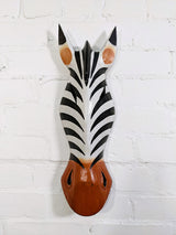 Zebra Mask Wall Hanging