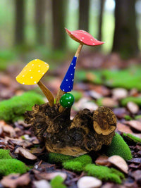 Large Multi Colour Mushroom
