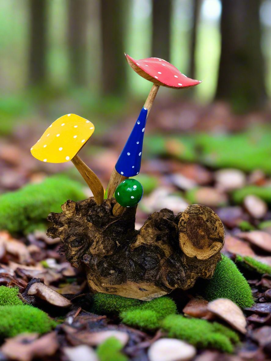 Large Multi Colour Mushroom