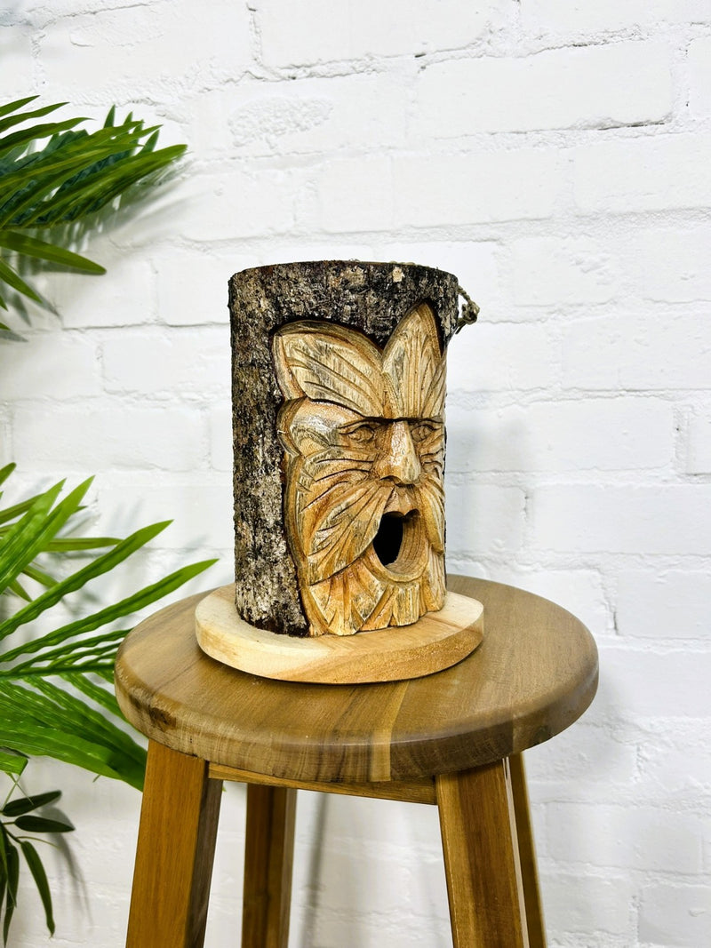 Hanging Greenman Birdhouse