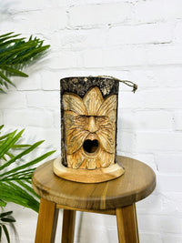 Hanging Greenman Birdhouse