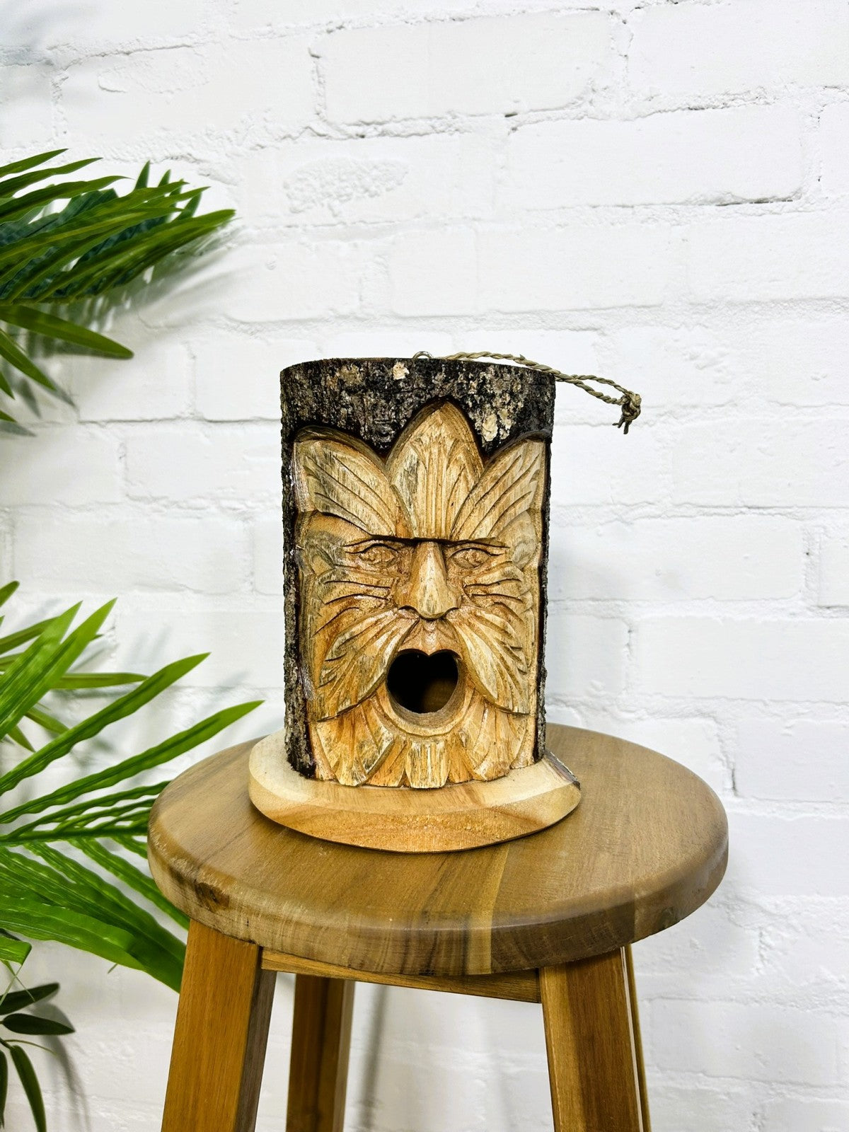 Hanging Greenman Birdhouse