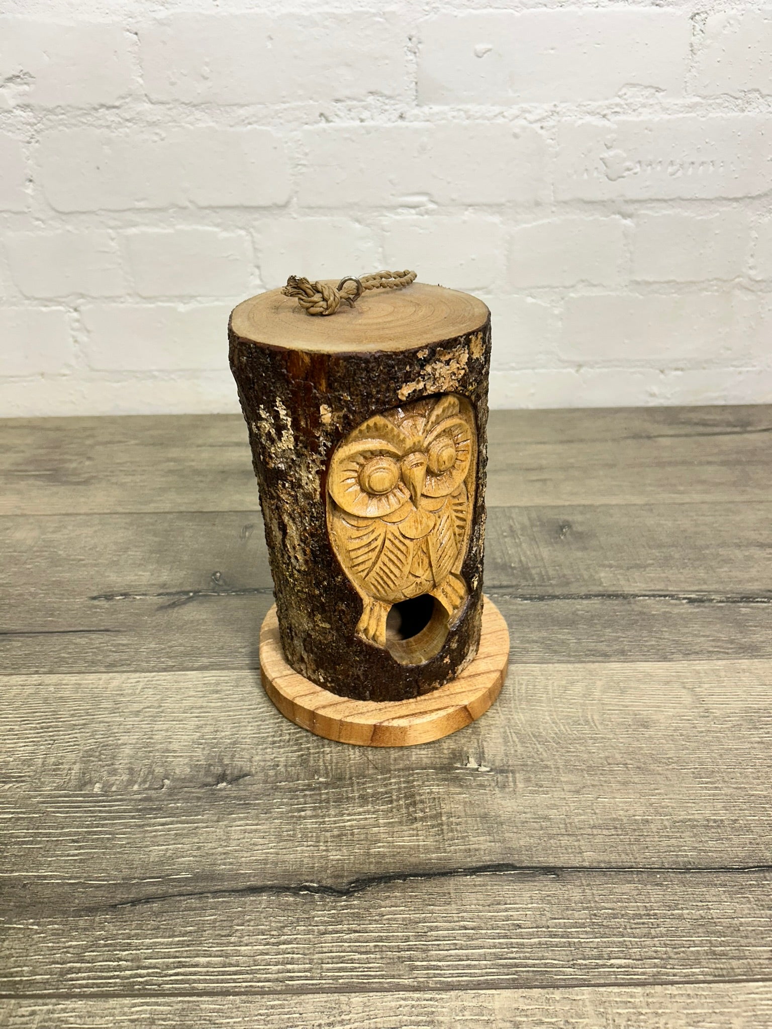 Hanging Owl Birdhouse