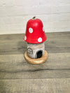 Hanging Mushroom Birdhouse