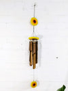 Sunflower Bamboo Windchime