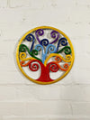 Round Cut Out Rainbow Tree Of Life Plaque