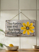 Bee Humble Wall Plaque