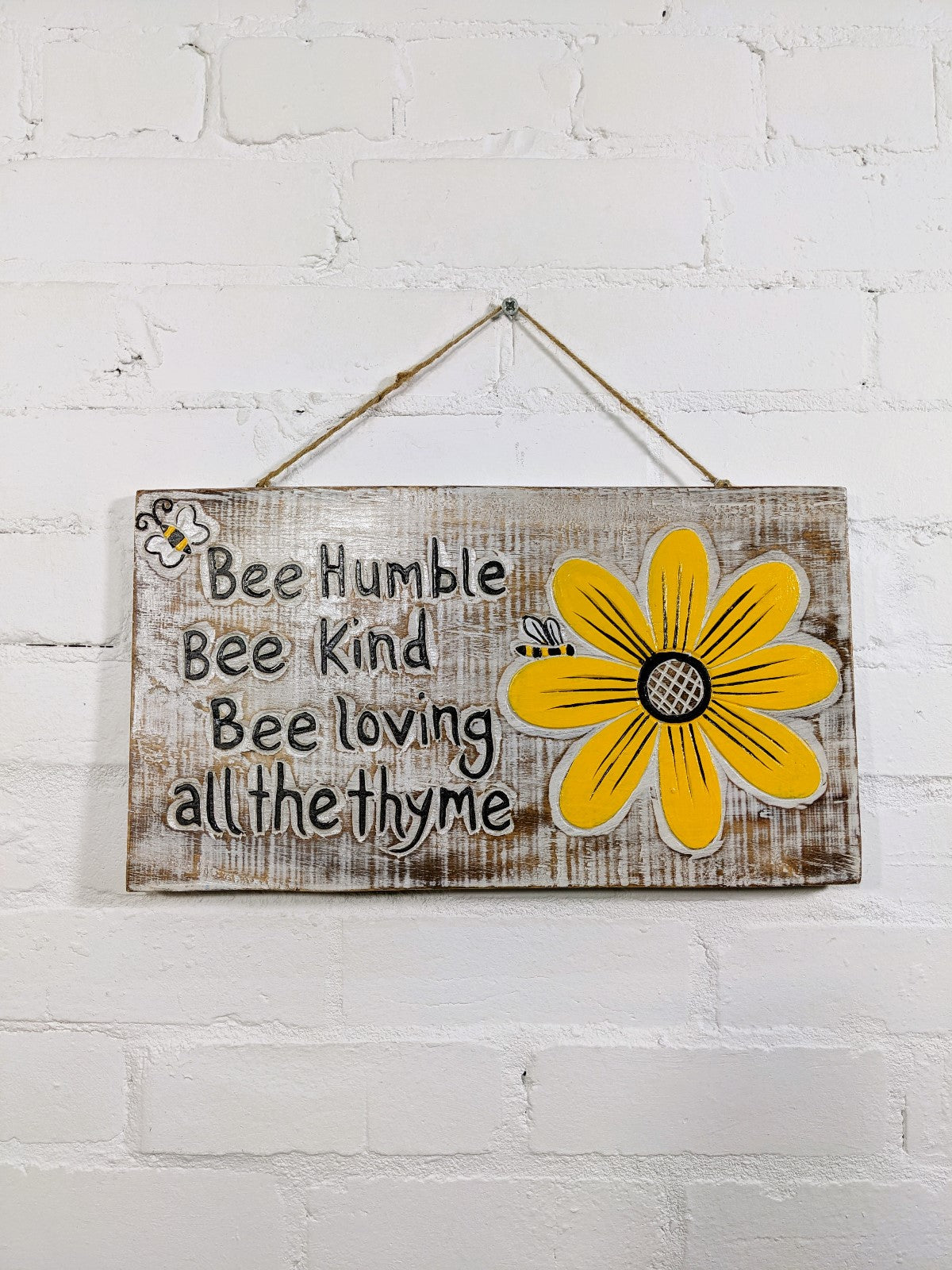 Bee Humble Wall Plaque
