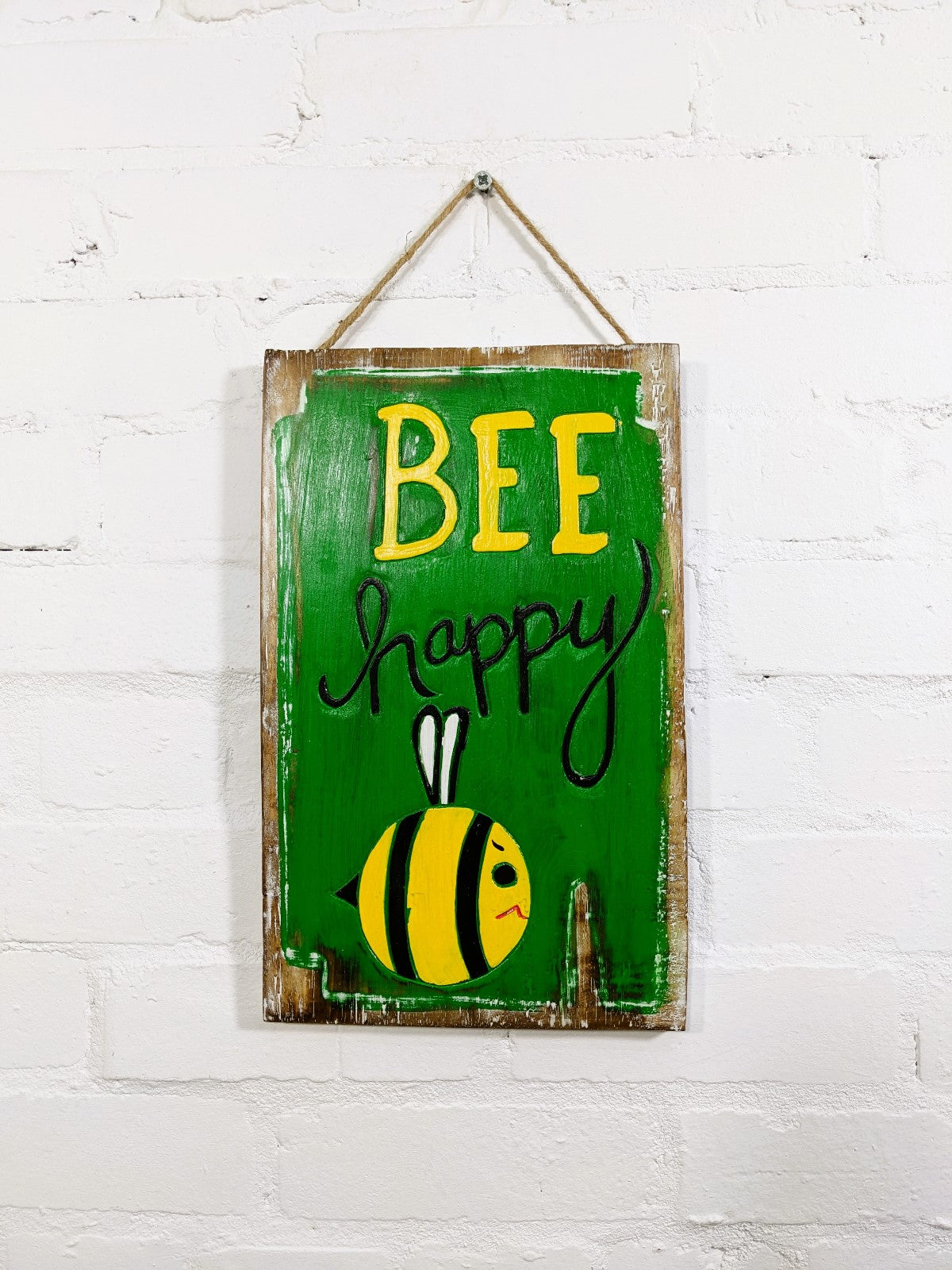 Bee Happy... Wall Plaque