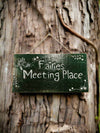 Fairies Meeting Place Wall Plaque
