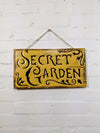 Secret Garden  Wall Plaque