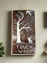 Hares & Tree Plaque