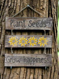Plant Seeds & Grow Plaque