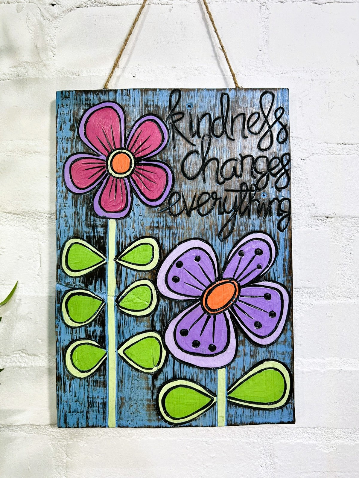 Kindness Changes Everything Plaque