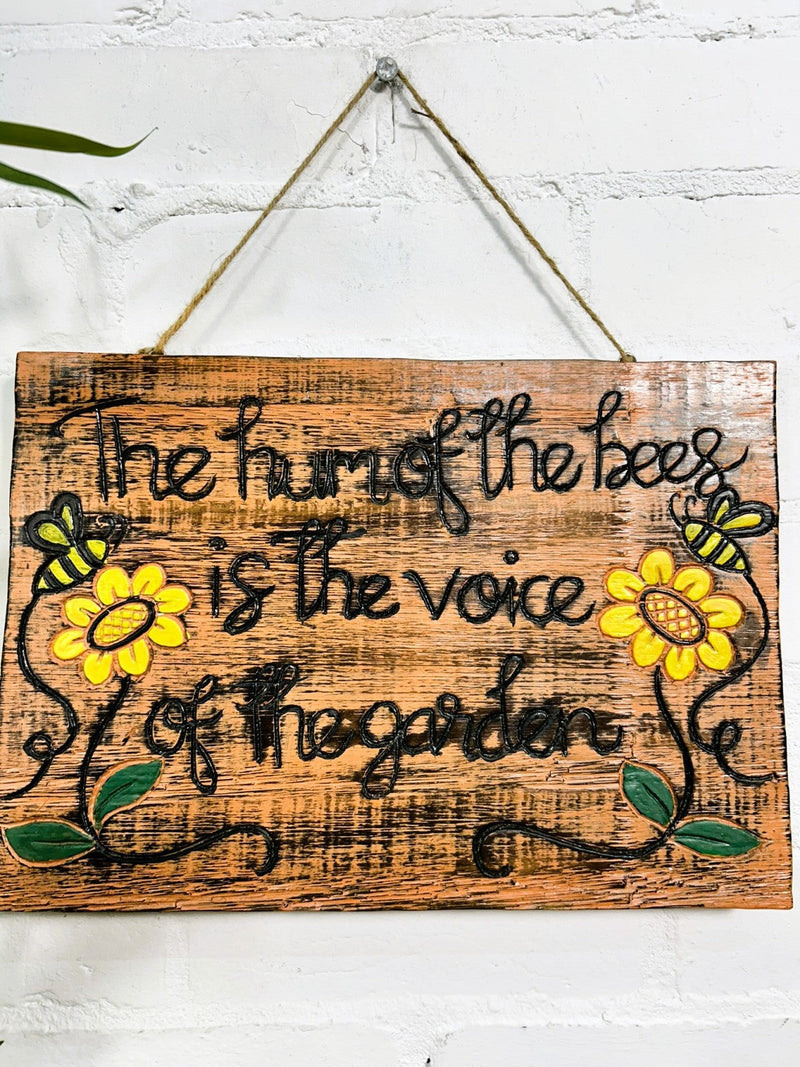 Hum Of The Bees Plaque