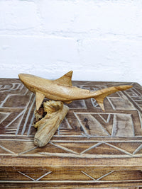 Shark On Parasite Wood