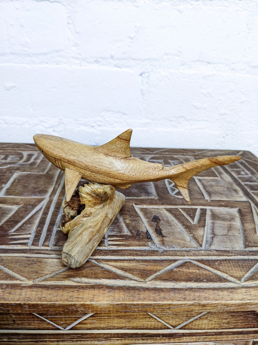 Shark On Parasite Wood