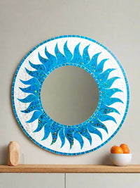 Sun Mosaic Mirror