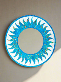 Sun Mosaic Mirror