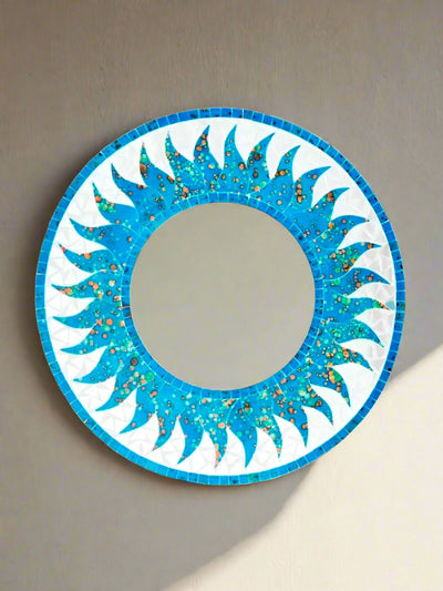 Sun Mosaic Mirror